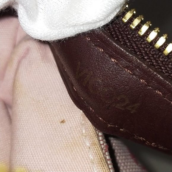 Louis Vuitton  Josephine PM Bordeaux Monogram Mini lin - Picture 8 of 9